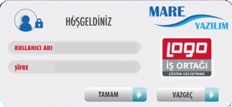 Collector Giriş Ekranı - Ozan Bilgisayar Ticari Yazılım Danışmanlık
